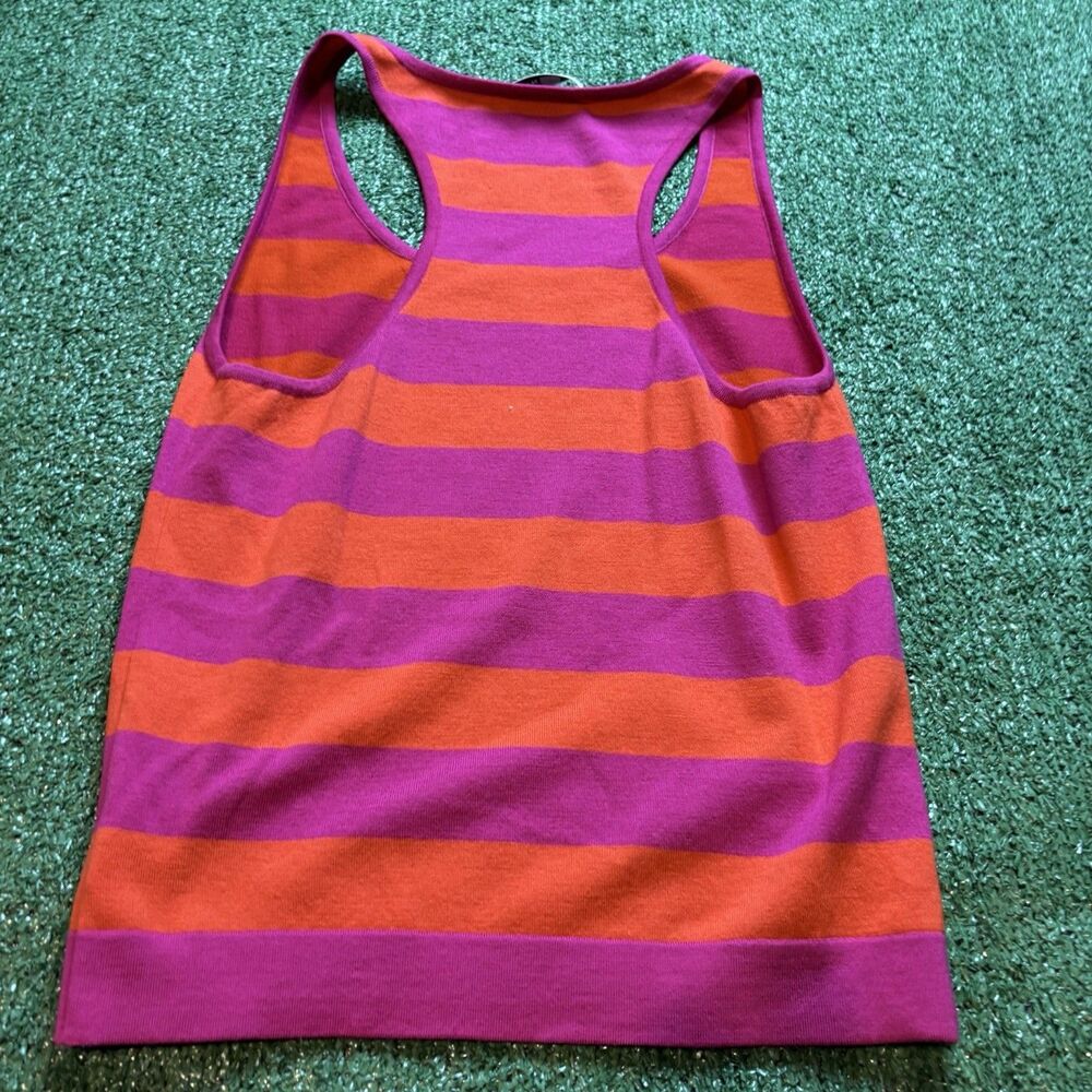 Authentic Celine Women’s Striped Pink Tank Top WOOL Size M - Picture 7 of 7
